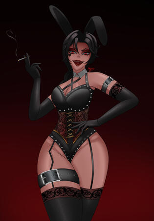 nyx semirendered sketch